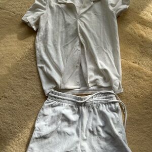 Aritzia Terrycloth Set